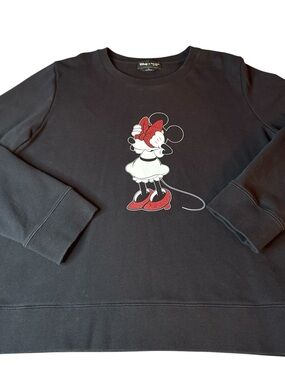 Kate Spade x Disney Minnie Mouse Sweatshirt Black XL